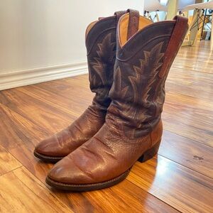 Tecovas Weston Smooth Quill Ostrich Boots